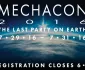 June 24th is the last day to Pre-Register for MechaCon 2016!